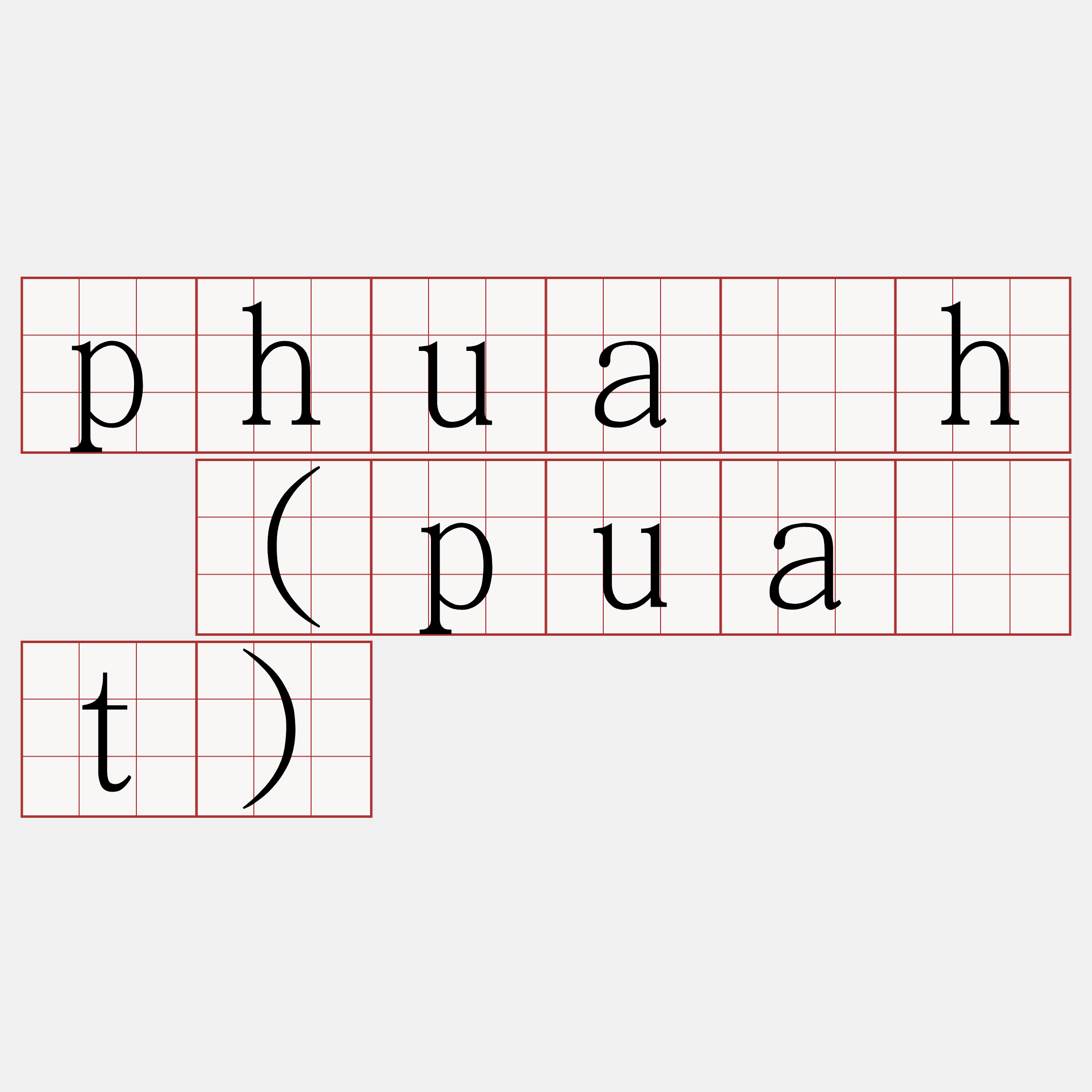 phua̍h (pua̍t)